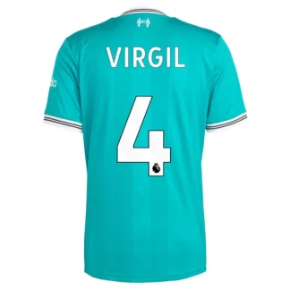 Poceni Moški Nogometni dresi Liverpool Virgil van Dijk 4 Tretji 2025-26