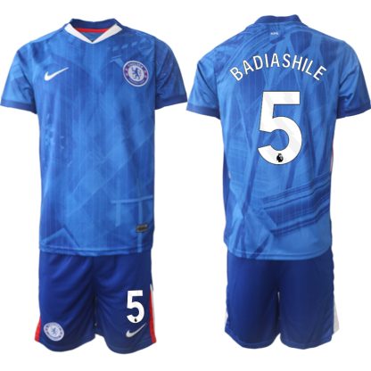 Poceni Nogometni dresi kompleti Chelsea Domači 2025-26 Benoit Badiashile 5