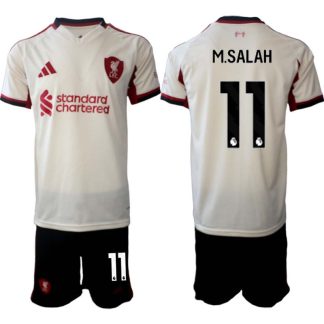 Poceni Nogometni dresi kompleti Liverpool Mohamed Salah 11 Gostujoči 2025-26