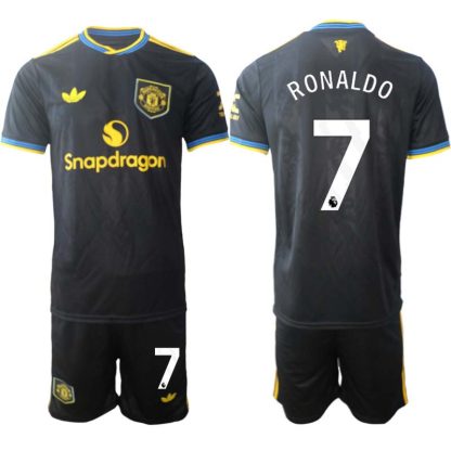 Poceni nogometni dresi Manchester United Cristiano Ronaldo 7 Tretji 2025-26
