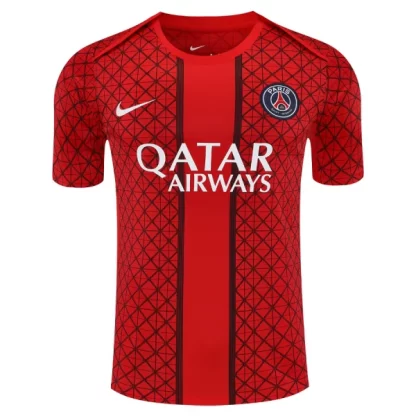 Poceni Nogometni dresi Paris Saint-Germain PSG 2025-26 rdeča z lastnim tiskom