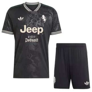 Poceni Otroški Nogometni Dres kompleti Juventus Tretji 2025-26 z lastnim imenom online