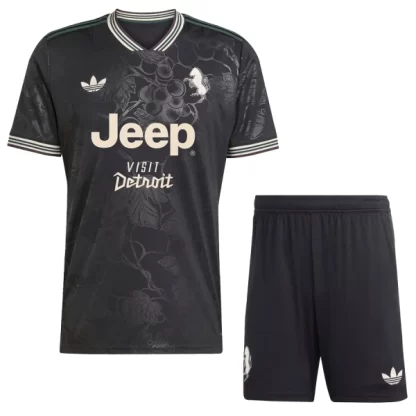 Poceni Otroški Nogometni Dres kompleti Juventus Tretji 2025-26 z lastnim imenom online
