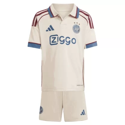 Poceni Otroški Nogometni dresi Ajax Amsterdam Tretji 2025-26