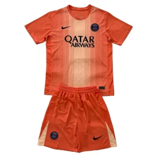 Poceni Otroški Nogometni dresi Paris Saint-Germain PSG Vratar 2025-26
