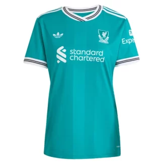 Ženski Nogometni dresi Liverpool Tretji 2025-26 z lastnim tiskom