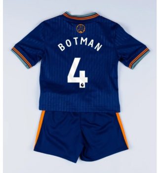Kupite otroški nogometni dres Sven Botman #4 Newcastle United Tretji 2025-26