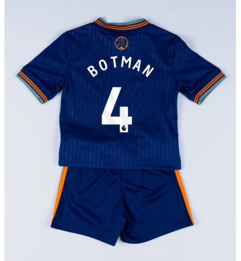 Kupite otroški nogometni dres Sven Botman #4 Newcastle United Tretji 2025-26