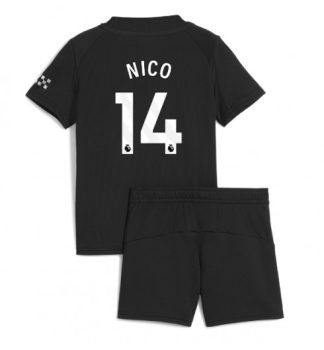 Kupiti Otroški Nogometnih dresov Nico Gonzalez #14 Manchester City Gostujoči 2025-26