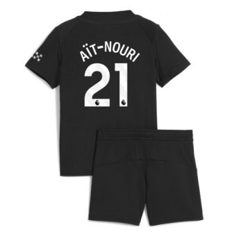 Kupiti Otroški Nogometnih dresov Rayan Ait-Nouri #21 Manchester City Gostujoči 2025-26