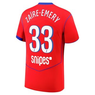 Moški dresi Paris Saint-Germain Warren Zaire-Emery 33 PSG Tretji 2025-26
