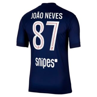 Moški Nogometni dresi Paris Saint-Germain João Neves 87 PSG Domači 2025-26