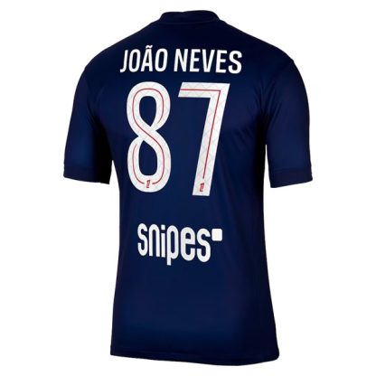 Moški Nogometni dresi Paris Saint-Germain João Neves 87 PSG Domači 2025-26