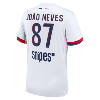 Moški Nogometni dresi Paris Saint-Germain João Neves 87 PSG Gostujoči 2025-26