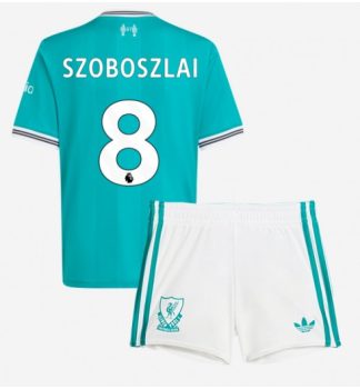 Nogometni dresi za otroke Liverpool Dominik Szoboszlai 8 Tretji 2025-26