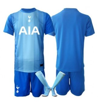 Otroški dresi komplet Tottenham Hotspur Vratar Gostujoči 2025-26 modra