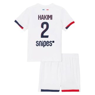 Otroški dresi kompleti Paris Saint-Germain Achraf Hakimi 2 PSG Gostujoči 2025-26