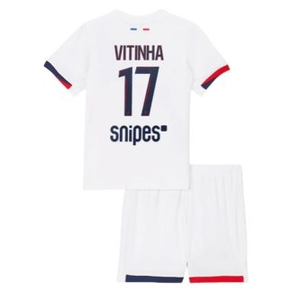 Otroški dresi kompleti Paris Saint-Germain Vitinha Ferreira 17 PSG Gostujoči 2025-26