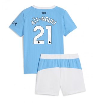Otroški dresi Kompleti Rayan Ait-Nouri #21 Manchester City Domači 2025-26