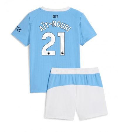 Otroški dresi Kompleti Rayan Ait-Nouri #21 Manchester City Domači 2025-26
