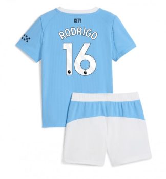 Otroški dresi Kompleti Rodri Hernandez #16 Manchester City Domači 2025-26