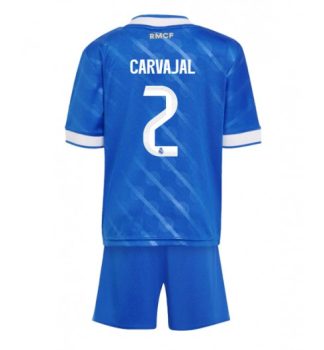 Otroški Nogometni dresi kompleti Daniel Carvajal 2 Real Madrid Tretji 2025-26