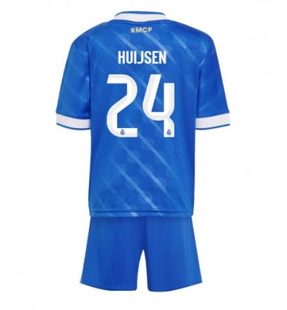 Otroški Nogometni dresi kompleti Dean Huijsen #24 Real Madrid Tretji 2025-26