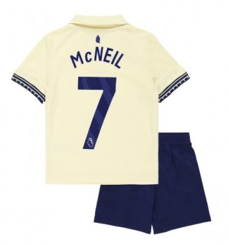 Otroški Nogometni dresi kompleti Dwight McNeil #7 Everton Gostujoči 2025-26