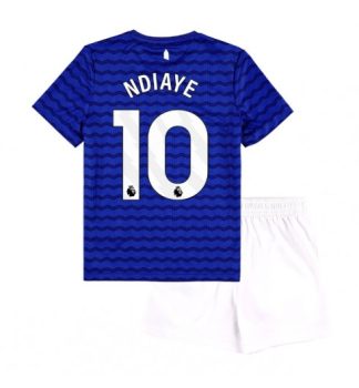 Otroški Nogometni dresi kompleti Iliman Ndiaye #10 Everton Domači 2025-26