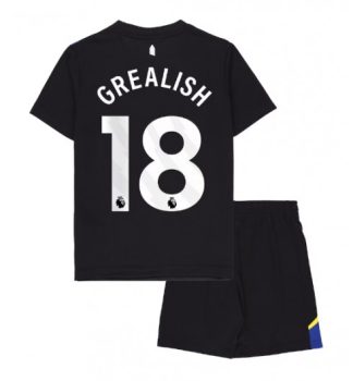 Otroški Nogometni dresi kompleti Jack Grealish #18 Everton Tretji 2025-26