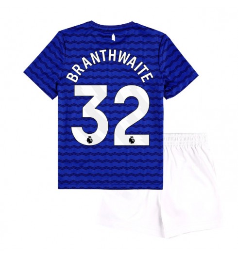 Otroški Nogometni dresi kompleti Jarrad Branthwaite #32 Everton Domači 2025-26