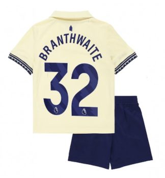 Otroški Nogometni dresi kompleti Jarrad Branthwaite #32 Everton Gostujoči 2025-26