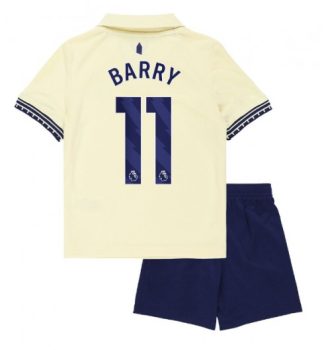 Otroški Nogometni dresi kompleti Thierno Barry #11 Everton Gostujoči 2025-26