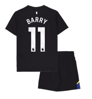 Otroški Nogometni dresi kompleti Thierno Barry #11 Everton Tretji 2025-26