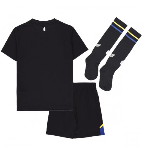 Otroški Nogometni dresi kompleti za otroke Everton Tretji 2025-26 črna-1