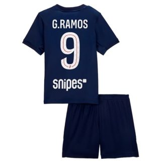 Otroški Nogometni dresi Paris Saint-Germain Goncalo Ramos 9 PSG Domači 2025-26