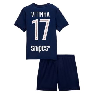 Otroški Nogometni dresi Paris Saint-Germain Vitinha Ferreira 17 PSG Domači 2025-26