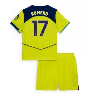 Otroški nogometni dresi Tottenham Hotspur Cristian Romero #17 Tretji 2025-26