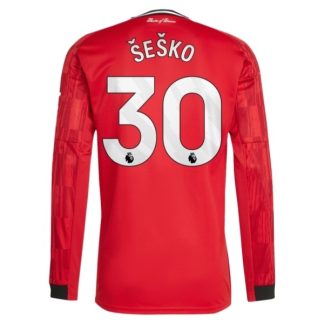 Poceni dres Manchester United Domači 2025-26 Benjamin Sesko 30