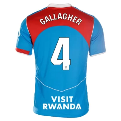 Poceni Moški Nogometni dresi Conor Gallagher 4 Atletico Madrid Tretji 2025-26