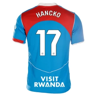 Poceni Moški Nogometni dresi Dávid Hancko 17 Atletico Madrid Tretji 2025-26