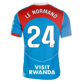 Poceni Nogometni dresi Robin Le Normand 24 Atletico Madrid Tretji 2025-26