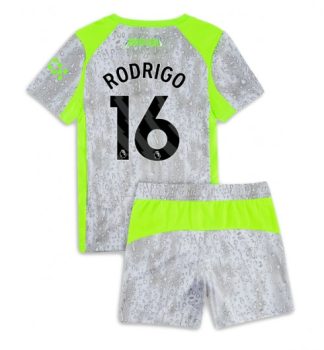 Poceni Otroški dresi kompleti Rodri Hernandez #16 Manchester City Tretji 2025-26