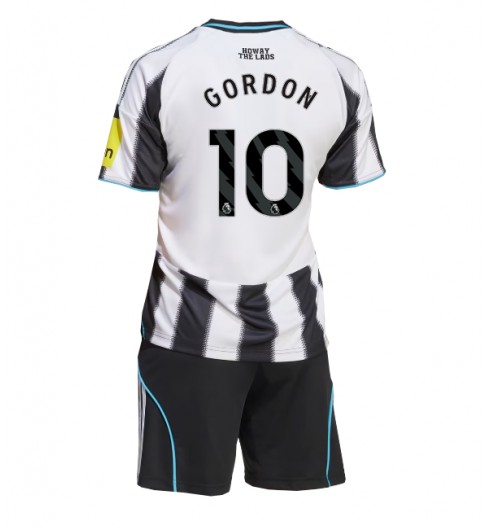 Poceni Otroški Nogometni dresi Anthony Gordon #10 Newcastle United Domači 2025-26