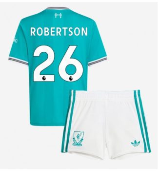 Poceni Otroški nogometni dresi Liverpool Andrew Robertson 26 Tretji 2025-26