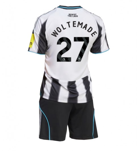 Poceni Otroški Nogometni dresi Nick Woltemade #27 Newcastle United Domači 2025-26