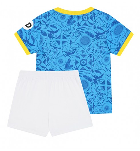 Poceni Otroški nogometni dresi Wolves Tretji 2025-26 z lastnim tiskom-1