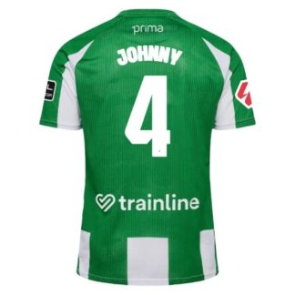 Kupiti Moški Nogometni dresi Balompié Johnny 4 Real Betis Domači 2025-26