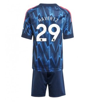 Otroški Nogometni dresi Kompleti Kai Havertz #29 Arsenal Gostujoči 2025-26
