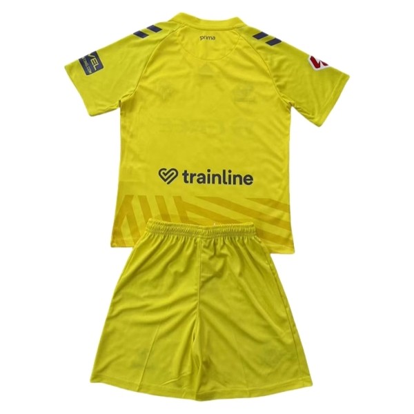 Otroški Nogometni dresi kompleti Real Betis Vratar Domači 2025-26 z lastnim tiskom-1